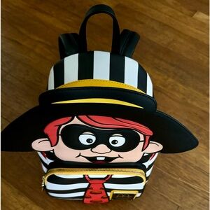 MCDONALD'S
Exclusive - McDonald's Hamburglar Cosplay Mini Backpack ~ NWTS!